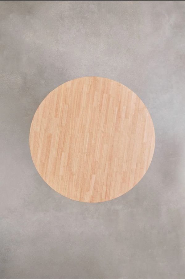 Table à manger ronde Ø120 cm en bois – Arnaiz