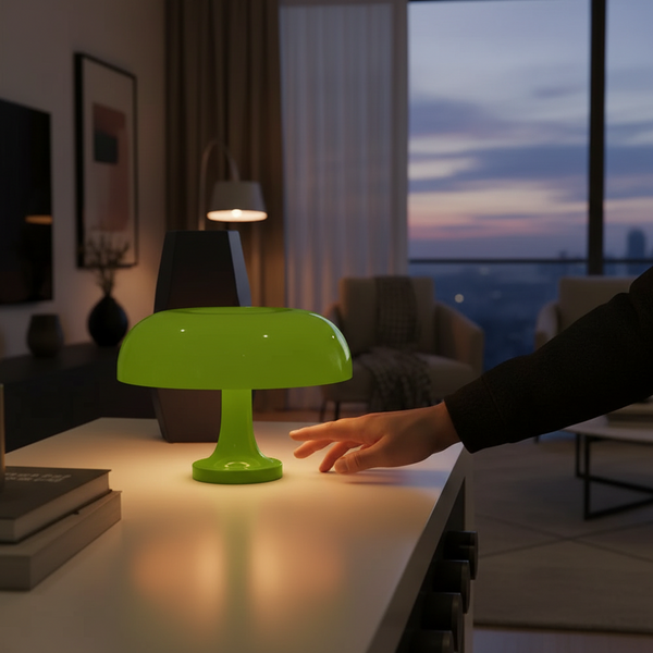 Lampe de table LED Champignon Bauhaus tactile