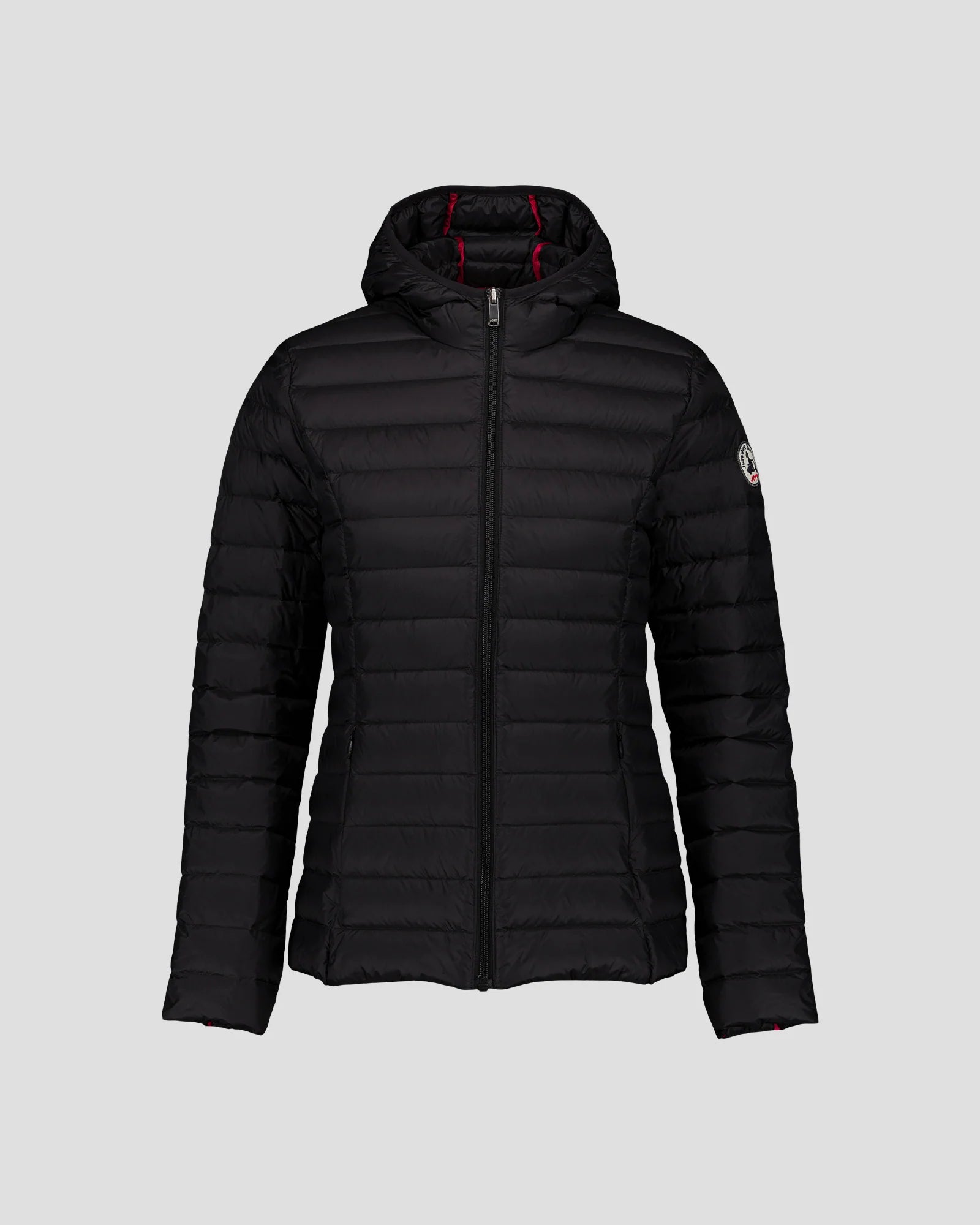 doudoune femme jott elora noire légère à capuche hiver