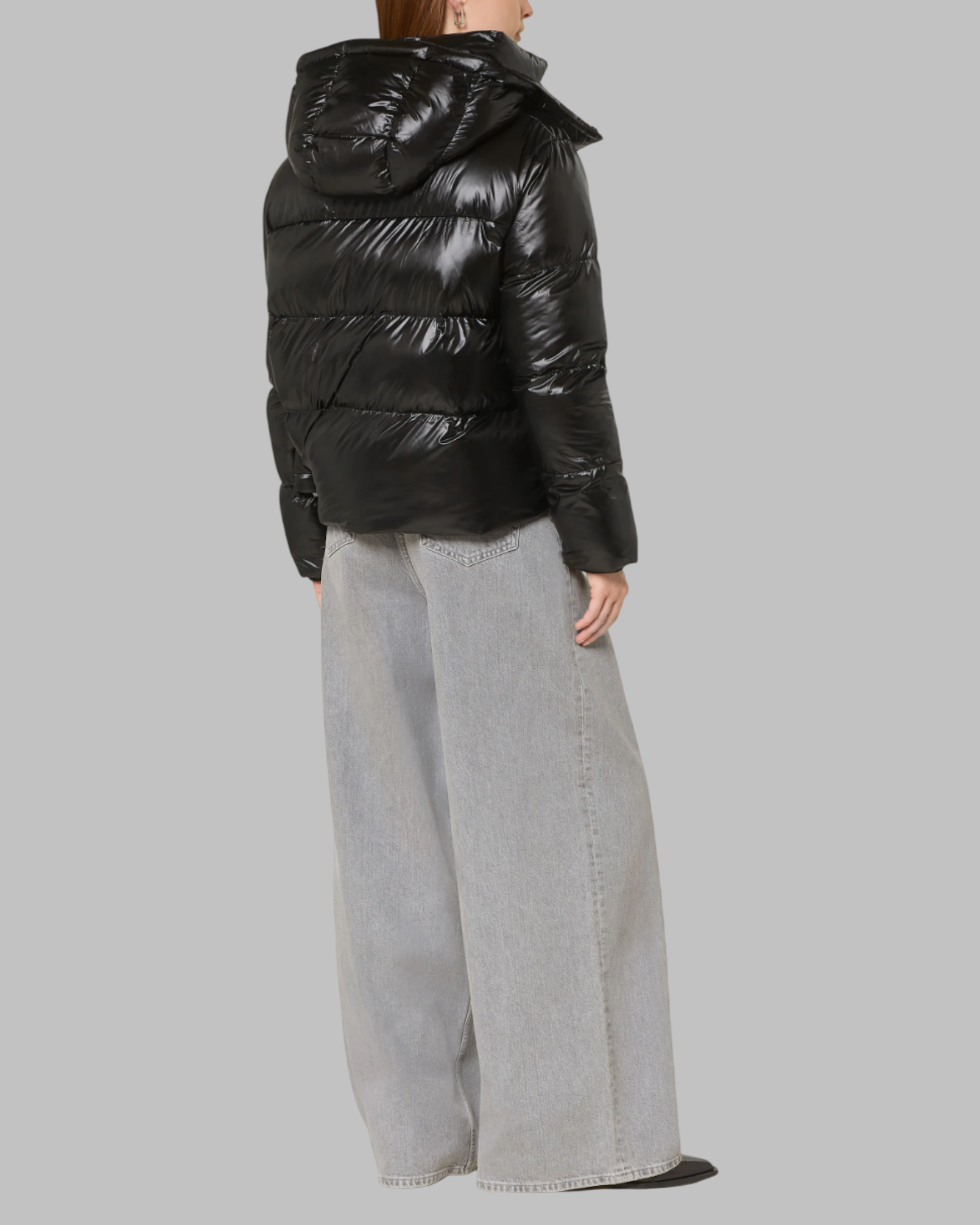 Doudoune Brillante Femme – Puffer Glossy Chaude