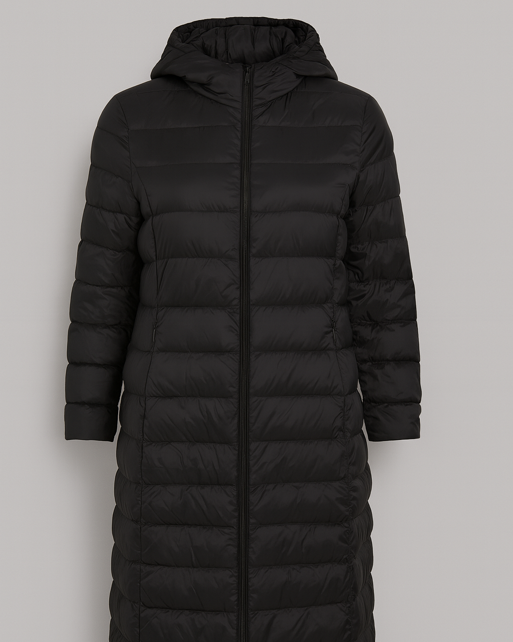 Doudoune Longue Femme Noir – Chaude, élégante et imperméable