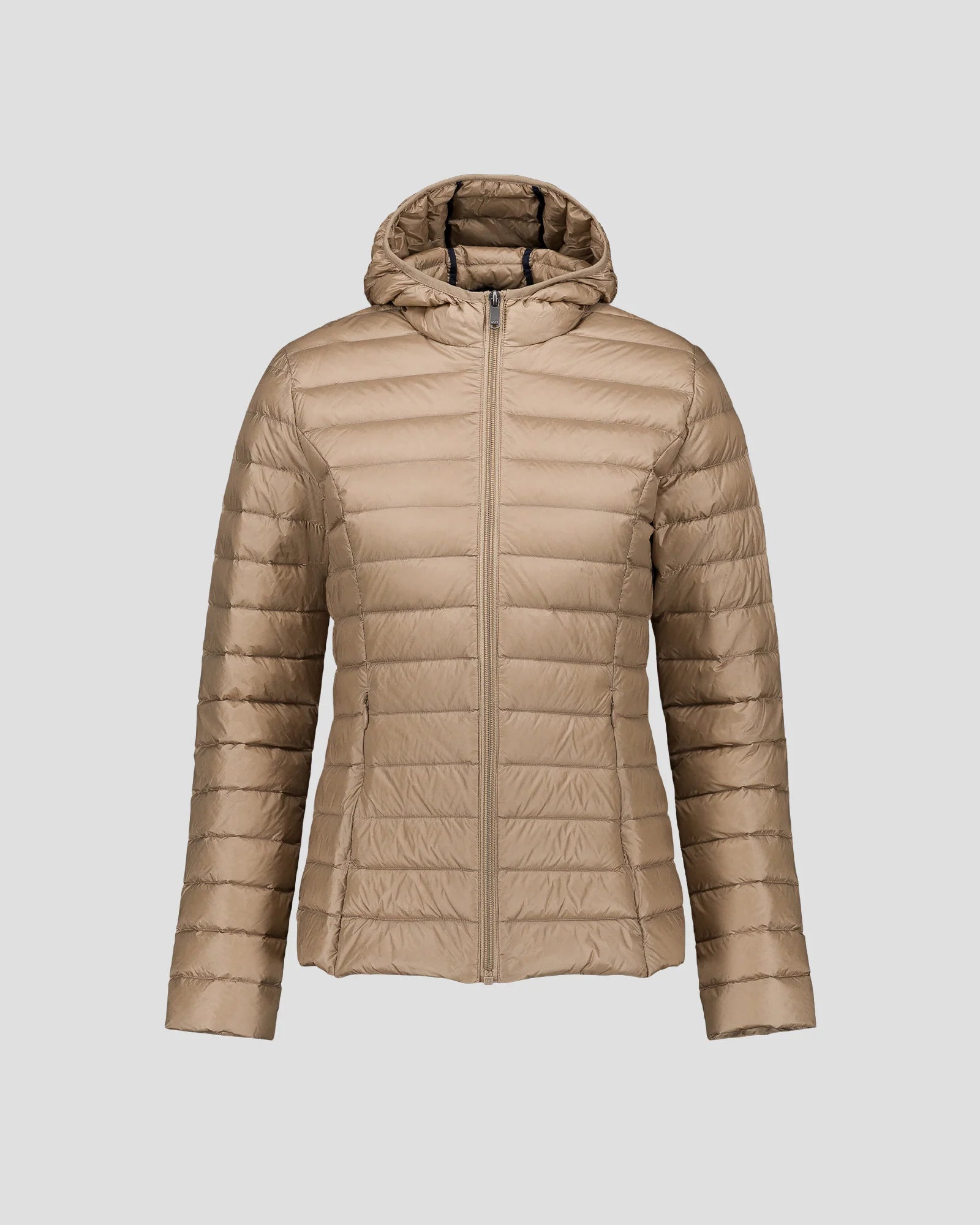 manteau femme hiver beige élégant capuche