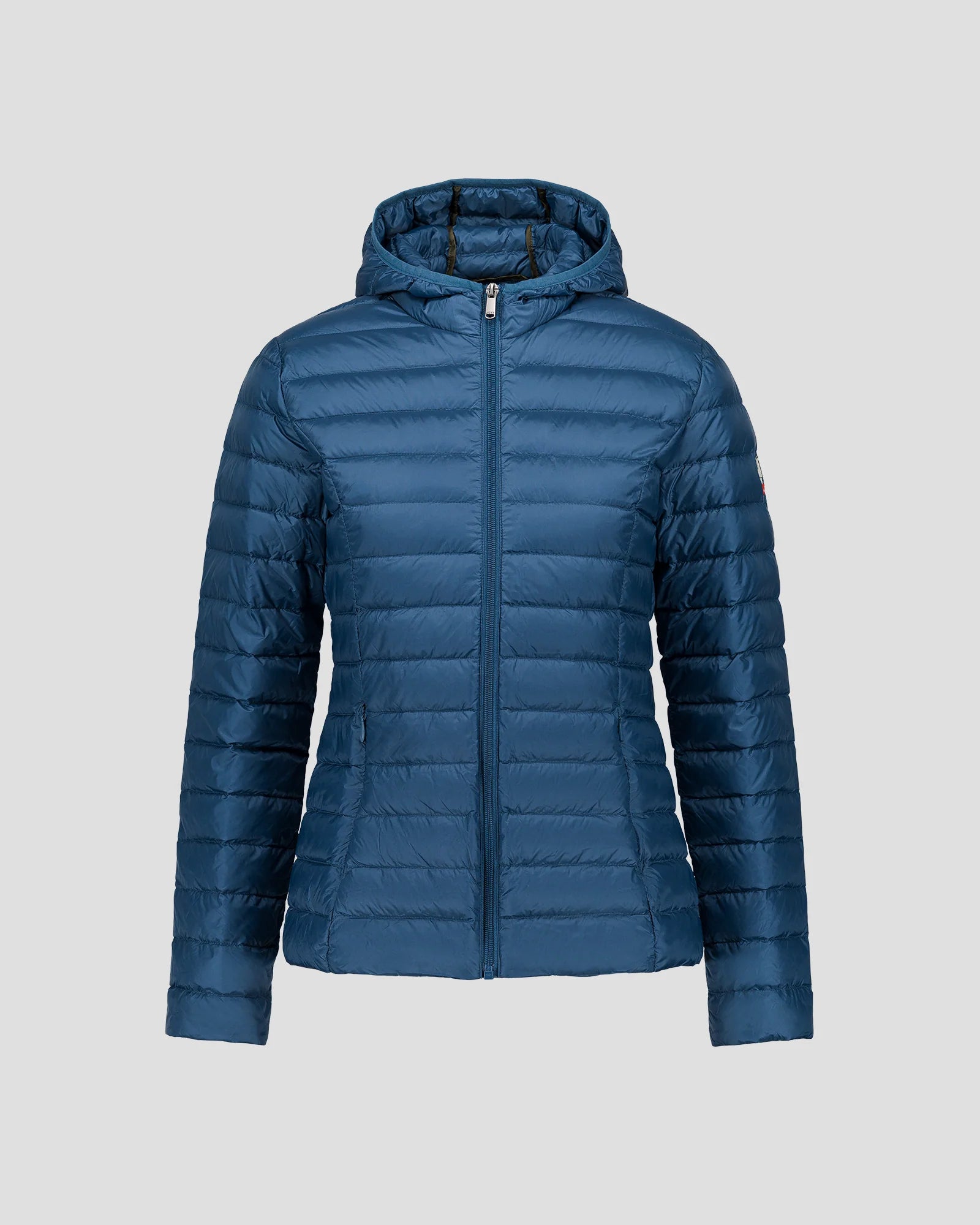 manteau femme hiver bleu denim urbain chic
