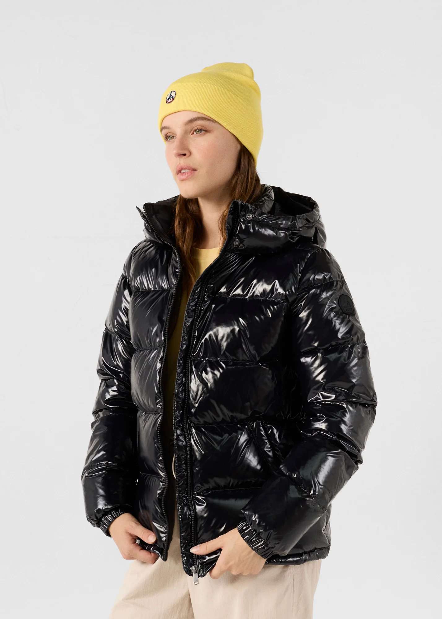 puffer femme Jott Grand Nord noir élégant