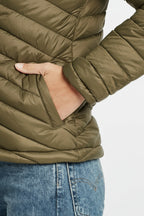 Doudoune Femme Légère – Veste à capuche chaude et élégante pour l’hiver